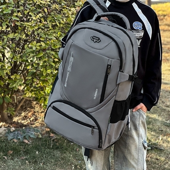 Ορειβατικό σακίδιο για εξωτερικές δραστηριότητες, με εργονομικό πίσω πάνελ, αναπνεύσιμο νάιλον, ανθεκτικό στη φθορά, αντικλοπής, μεγάλη χωρητικότητα.