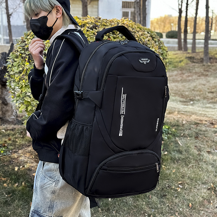 Ορειβατικό σακίδιο για εξωτερικές δραστηριότητες, με εργονομικό πίσω πάνελ, αναπνεύσιμο νάιλον, ανθεκτικό στη φθορά, αντικλοπής, μεγάλη χωρητικότητα.