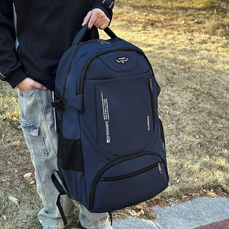 Ορειβατικό σακίδιο για εξωτερικές δραστηριότητες, με εργονομικό πίσω πάνελ, αναπνεύσιμο νάιλον, ανθεκτικό στη φθορά, αντικλοπής, μεγάλη χωρητικότητα.