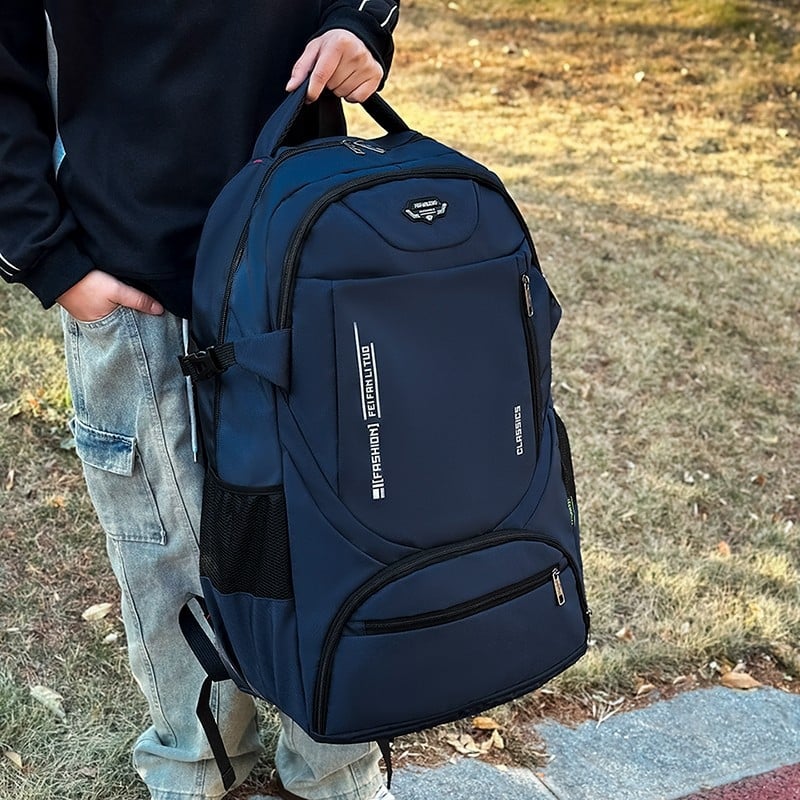 Ορειβατικό σακίδιο για εξωτερικές δραστηριότητες, με εργονομικό πίσω πάνελ, αναπνεύσιμο νάιλον, ανθεκτικό στη φθορά, αντικλοπής, μεγάλη χωρητικότητα.