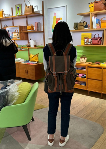 Longxiang ruksak za poslovna putovanja, unisex, Oxford tkanina, pogodan za 15-inčni prijenosnik, remeni s zračnim jastučićem, prozračni dizajn