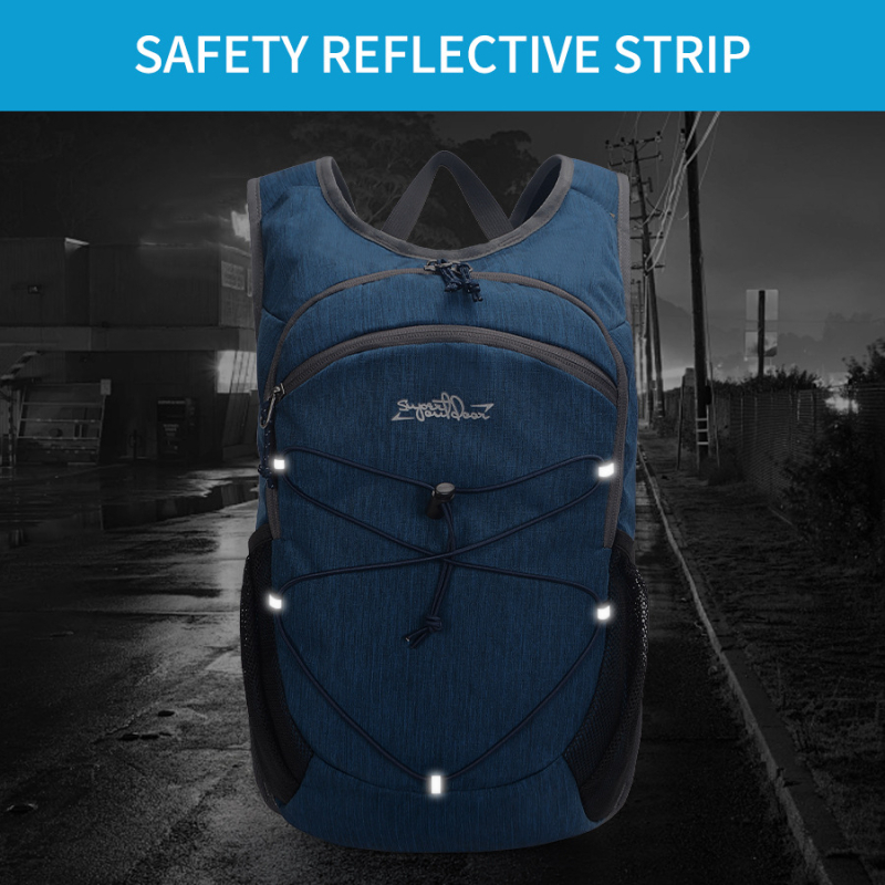 Vanjski planinski ruksak, ultralak, vodootporan Oxford platno, kompatibilan s 15-inčnim laptopom, zračne jastučiće na naramenice