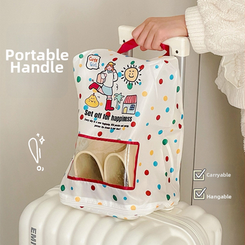 Beautiful bubble Geantă de depozitare pentru pantofi — Portabilă, Design desen animat, Material textil, Impermeabilă și rezistentă la pete, 45 g