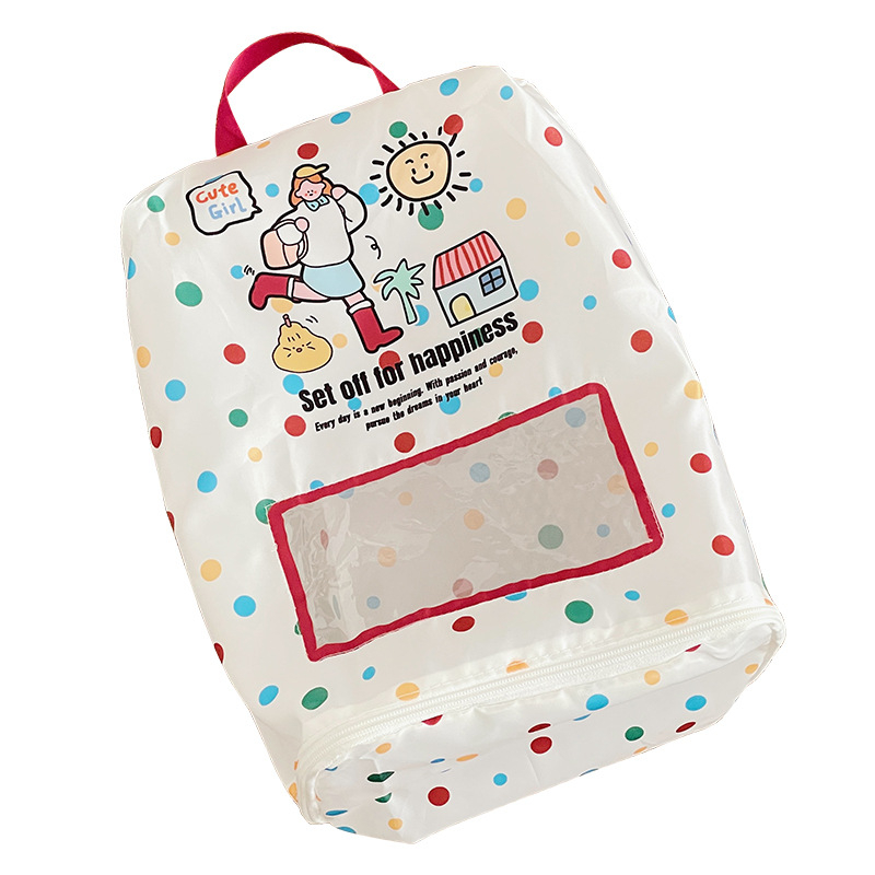 Beautiful bubble Geantă de depozitare pentru pantofi — Portabilă, Design desen animat, Material textil, Impermeabilă și rezistentă la pete, 45 g