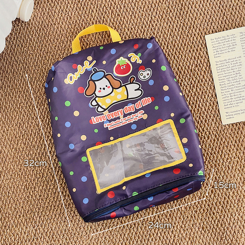 Beautiful bubble Geantă de depozitare pentru pantofi — Portabilă, Design desen animat, Material textil, Impermeabilă și rezistentă la pete, 45 g