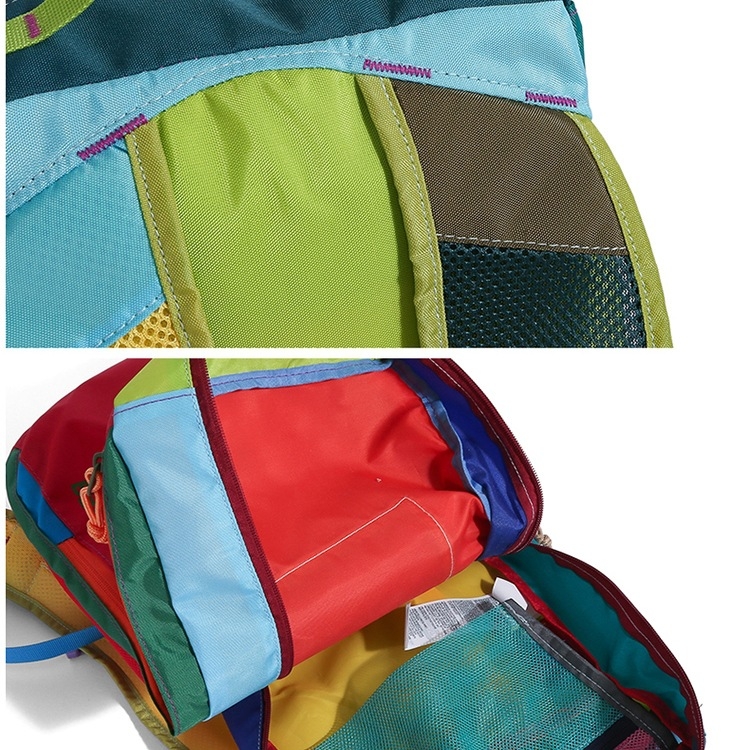 Rucsac de drumeție unisex din poliester, buzunar pentru laptop de 11 inch, ușor, bretele cu aer, capacitate sub 20L