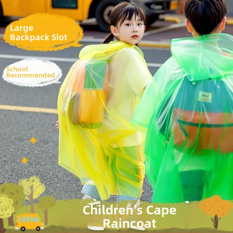 Ühekordne vihmari TPU-kangaga – matkamiseks, täis keha kaitse, kokkupandav, ühe isiku jaoks