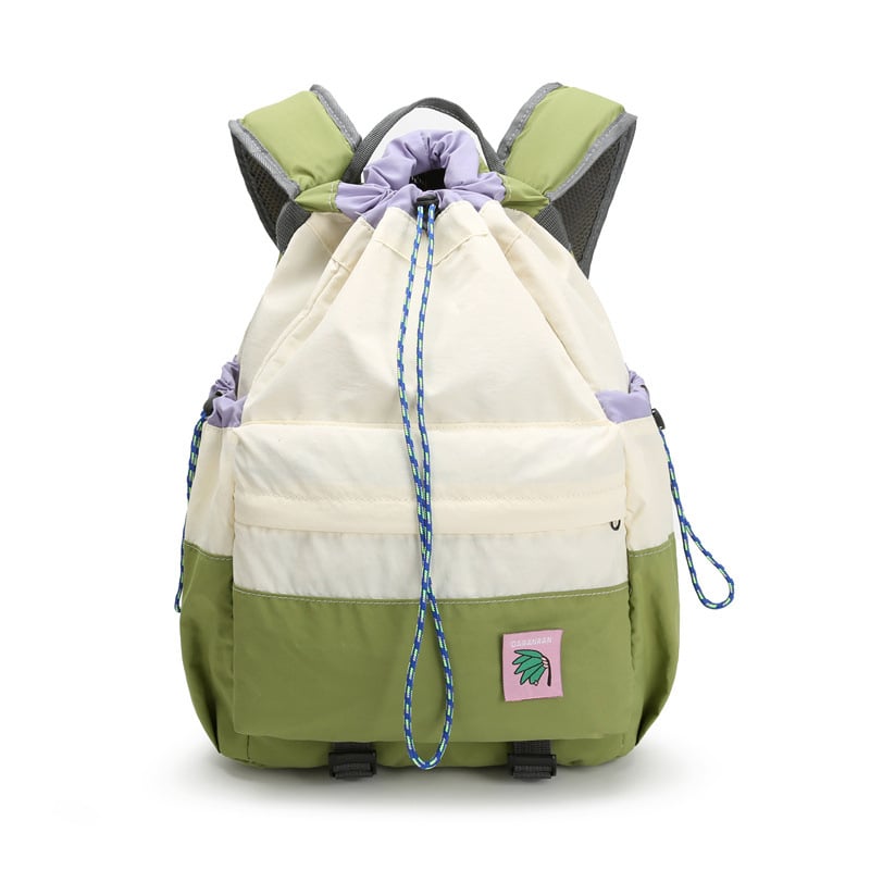 Ruksak s vezivanjem šnoru, od Oxford tkanine, pogodan za 16-inčni prijenosnik, zakrivljene naramenice