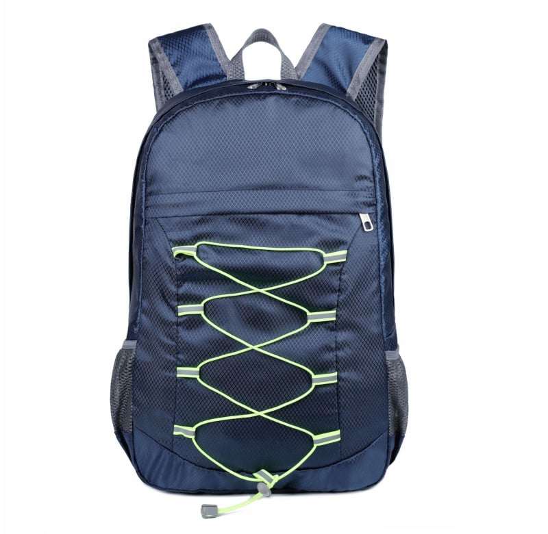 Sklopivi vanjski ruksak za putovanja, lagan, unisex, velika zapremina, ergonomski stražnji panel