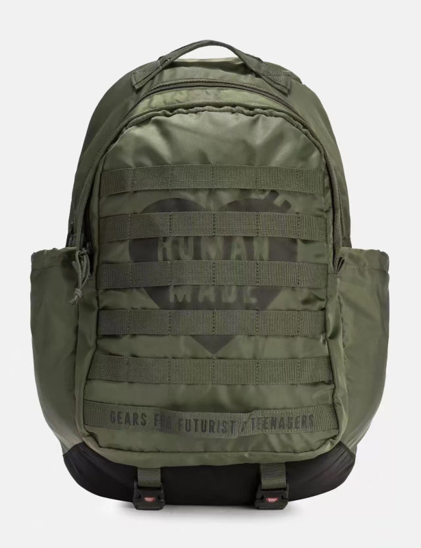 Unisex najlonski ruksak, 20–35L, vojno-radni stil, pretinac za 15-inčni prijenosnik, planinarenje i putovanja, dizajn srce