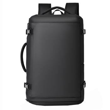 Unisex vodootporan ruksak 36–55 L s Oxford materijalom, pretinac za 14-inčni prijenosno računalo, za putovanja na otvorenom