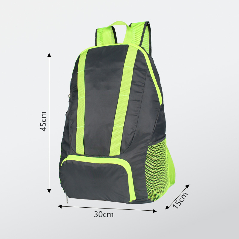 Rucsac de drumeții cu logo personalizabil, ușor și pliabil, pentru sporturi în aer liber (material poliester; ușor de pliat; respirabil; unisex; pentru activități în aer liber)