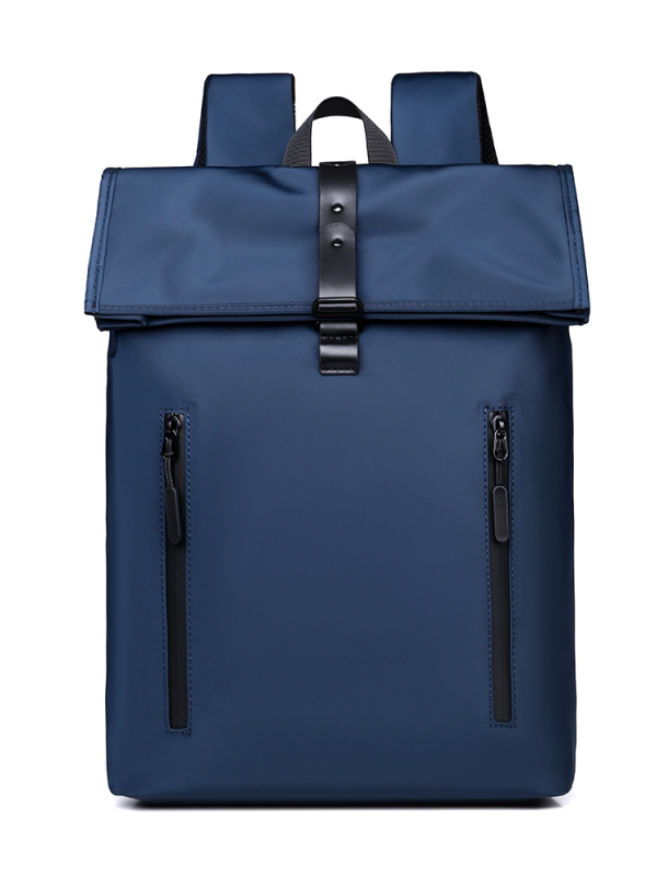 Rucsac de călătorie, unisex, impermeabil, rezistent la uzură, din canvas nylon oxford, curea de umăr curbată, compatibil cu laptop de 16 inch.