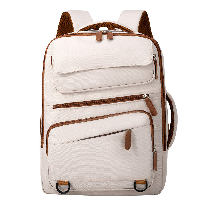 Rucsac din nylon unisex pentru călătorii de agrement, compatibil cu laptop de 13 inch, capacitate 20–35 L, ultra-ușor, curele de umăr curbate, toamna 2025