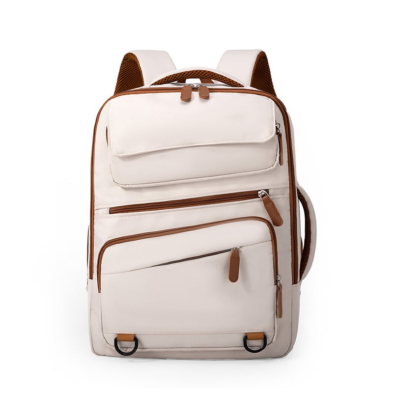 Rucsac din nylon unisex pentru călătorii de agrement, compatibil cu laptop de 13 inch, capacitate 20–35 L, ultra-ușor, curele de umăr curbate, toamna 2025