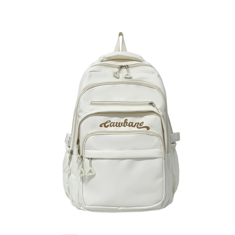 Rucsac unisex din nylon pentru școală, 20–35 L, compatibil cu laptop de 16 inch, curele curbate rezistente