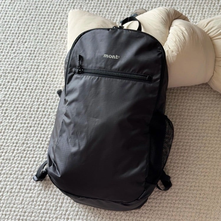 Najlon ruksak, sklopivi dizajn, unisex, kapacitet ispod 20 L, pogodan za 16-inčni laptop