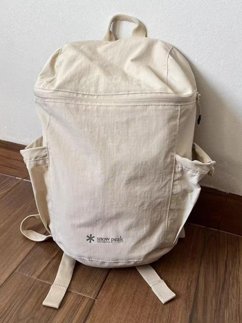 Snowpeak lagani ruksak za planinarenje, vodootporan nylon, unisex, za rekreacijska putovanja, proljeće 2025