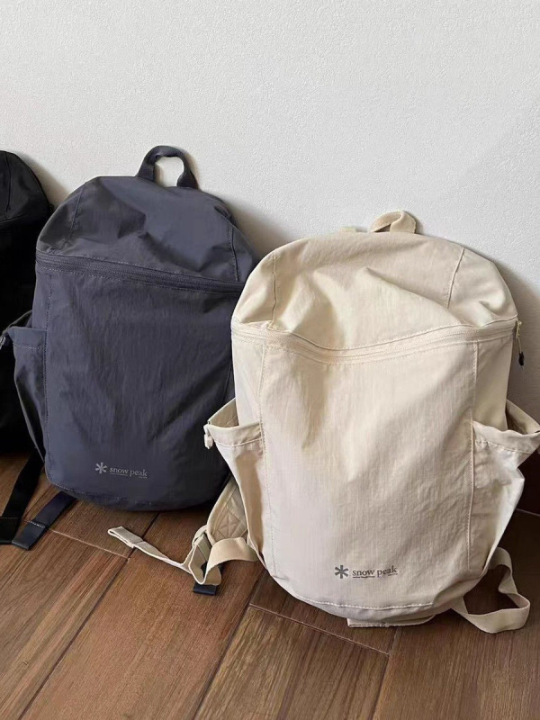 Snowpeak lagani ruksak za planinarenje, vodootporan nylon, unisex, za rekreacijska putovanja, proljeće 2025