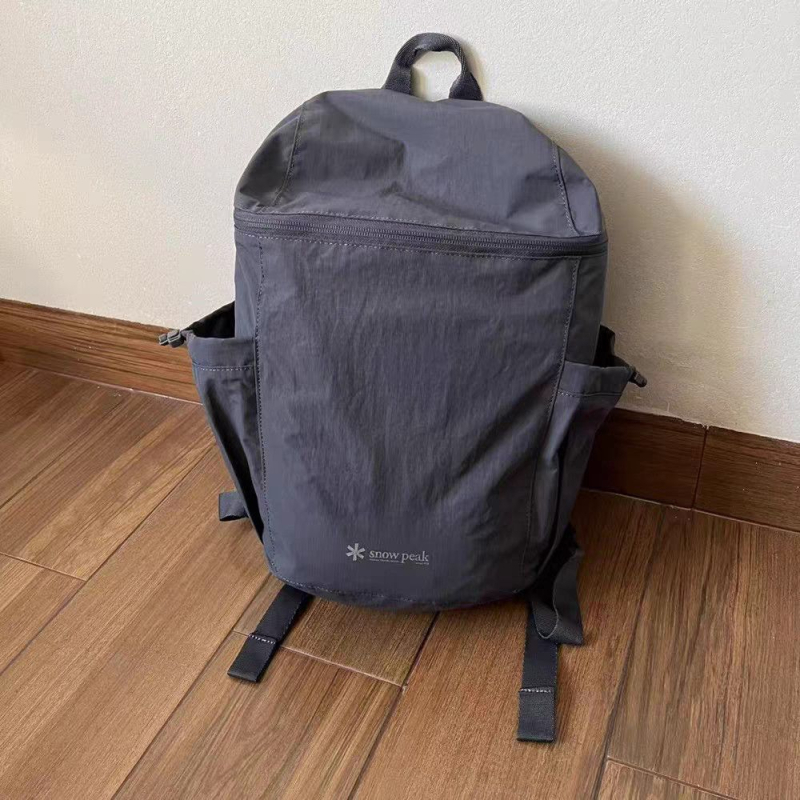 Snowpeak lagani ruksak za planinarenje, vodootporan nylon, unisex, za rekreacijska putovanja, proljeće 2025