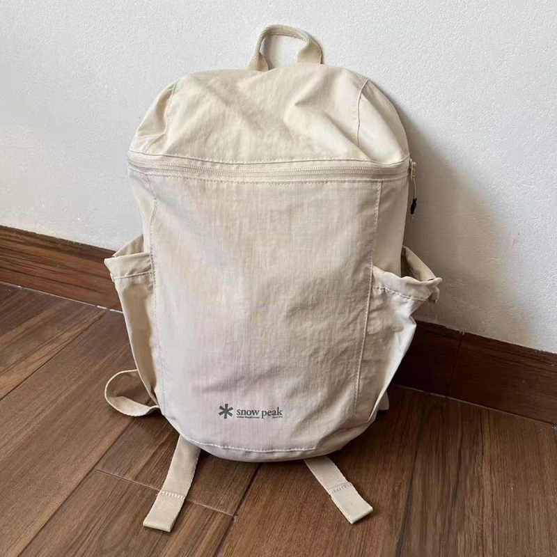 Snowpeak lagani ruksak za planinarenje, vodootporan nylon, unisex, za rekreacijska putovanja, proljeće 2025