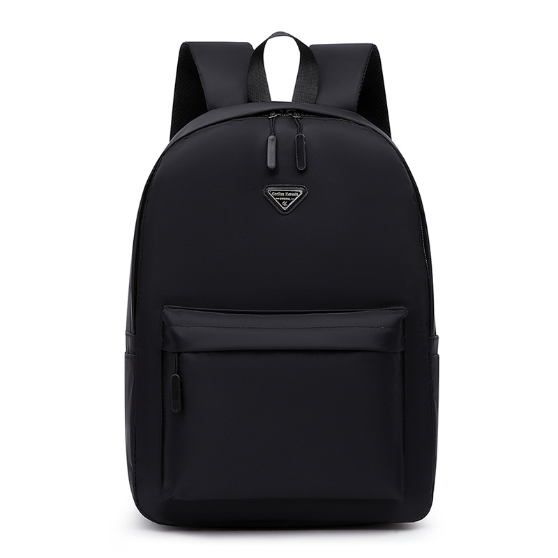 Unisex ruksak od Oxford tkanine, gradski minimalistički stil, kapacitet 20–35 L, uzorak s slovima, podstava od poliestera