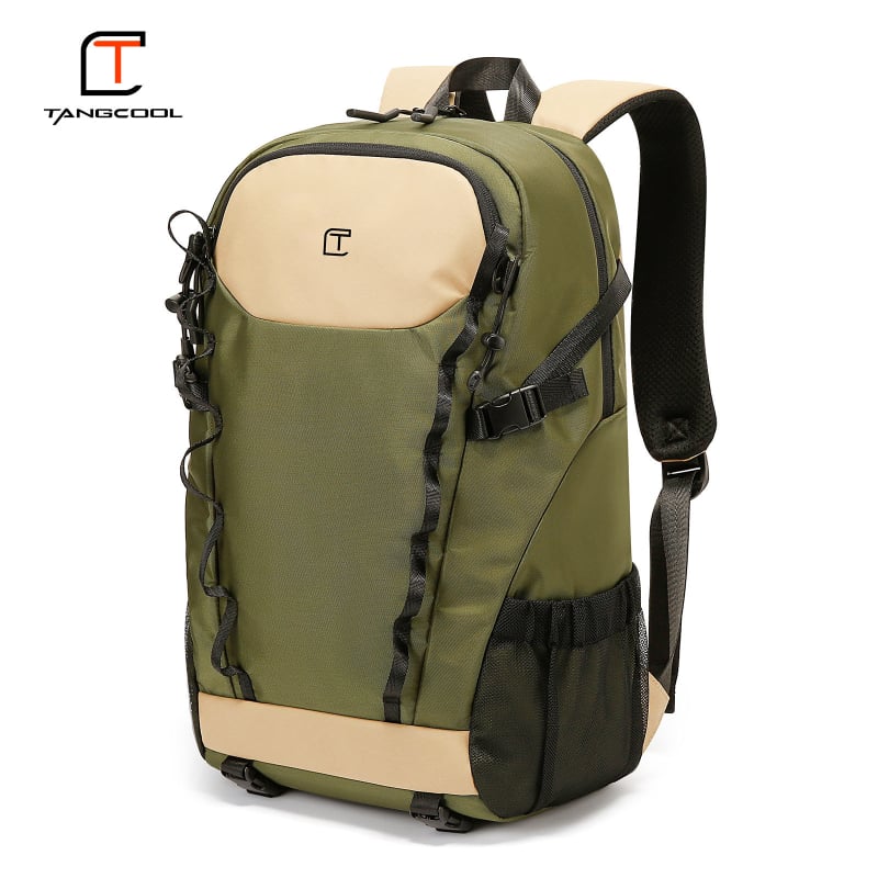 Rucsac de drumeție TANGCOOL pentru bărbați/femei, Unisex, 20–35 L, Compatibil laptop 16'', Material Oxford, Bretele curbate Ergonomice