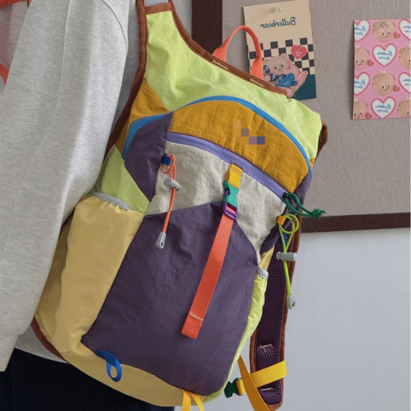 Rucsac impermeabil pentru drumeții în aer liber, ușor, unisex, compatibil cu laptop de 15 inch, curele cu pernă de aer