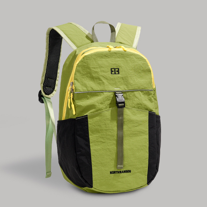 Rucsac pentru drumeții, capacitate mare, ușor, nylon impermeabil, curea de umăr curbată, unisex