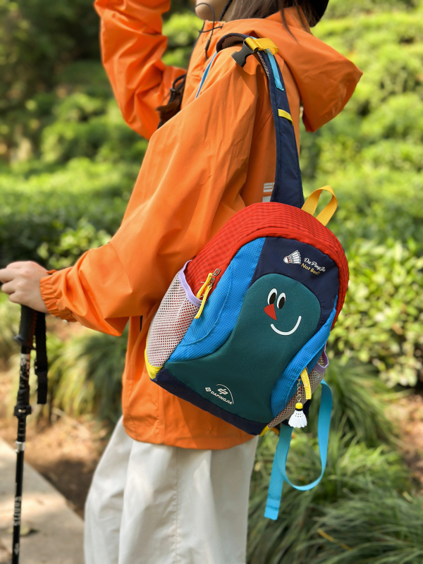 Sac din nylon pentru drumeții în aer liber - unisex, curele respirabile cu pernă de aer, compatibil cu laptop de 12 inch, ideal pentru drumeții