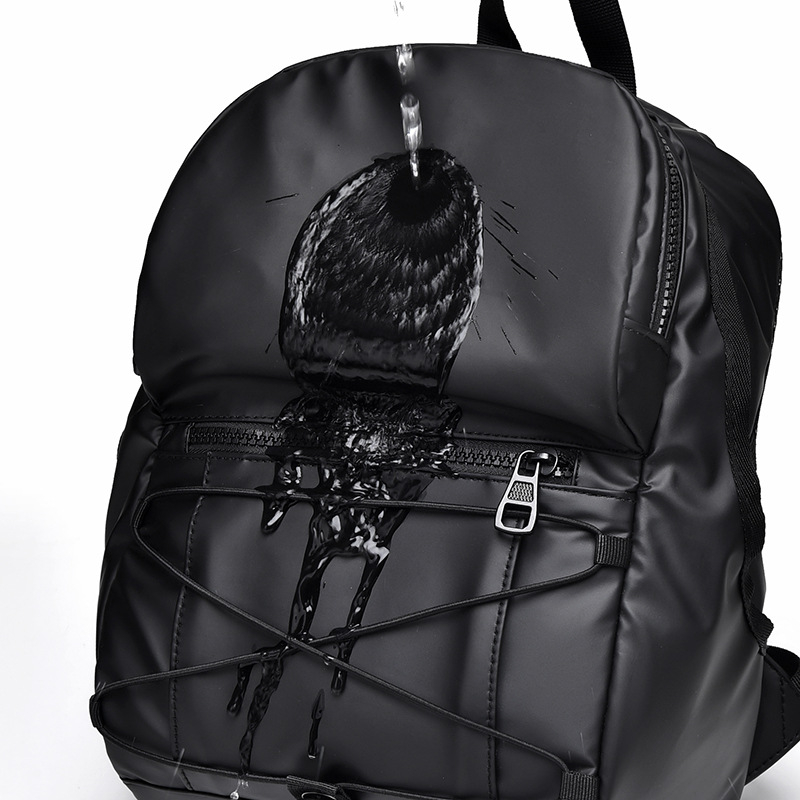 Rucsac unisex pentru relaxare și călătorii, material membrană impermeabil, capacitate sub 20L, încapere pentru laptop de 12 inch, căptușeală poliester, curea cu pernă de aer (Impermeabil, <20L, laptop 12'', curea cu pernă de aer, căptușală poliester)