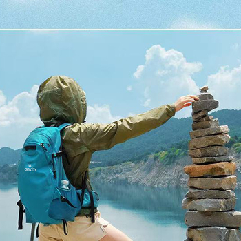 Rucsac de drumeție — ușor, capacitate mare, multifuncțional, impermeabil și respirabil, țesătură Oxford (Cod DS-03)