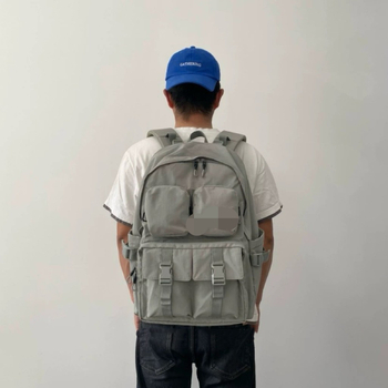 Rucsac de călătorie unisex, nailon, capacitate 27L, compatibil cu laptop de 15 inch