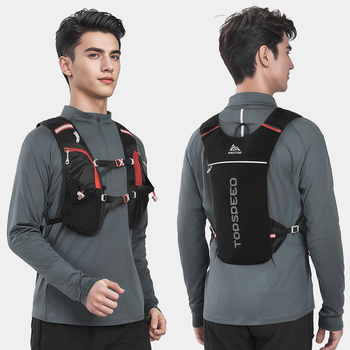 Rucsac sport 5L, poliester, respirabil, ultra ușor, rezistent la uzură