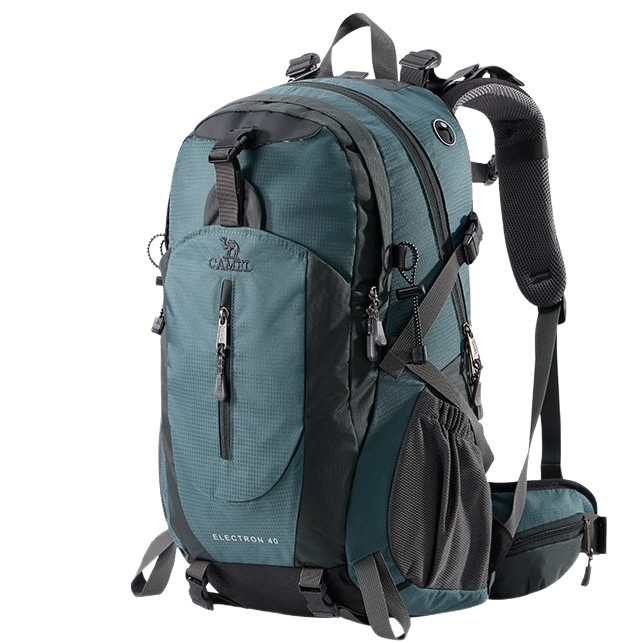 Camel 40L Túrahátizsák esővédővel kerékpározáshoz és utazáshoz