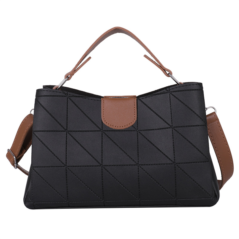 Ženska crossbody torba od PU materijala — minimalistički stil, zatvarač, PU podstava, pogodna za slobodno vrijeme i putovanja