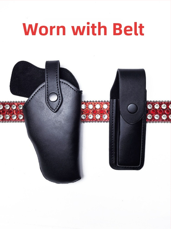 Ādas piestiprināšanas pistoles maksts jostai, piemērota abām rokām, saderīga ar 92G/G17/G19, ātra vilkšana, taktiska ārējā lietošana.