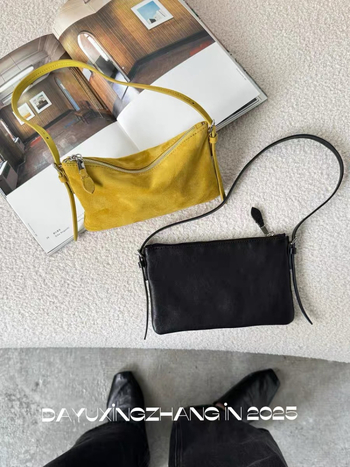 Geantă pentru telefon din piele PU • Stil tote • Formă orizontală pătrată • Închidere cu fermoar • Curele duble de umăr