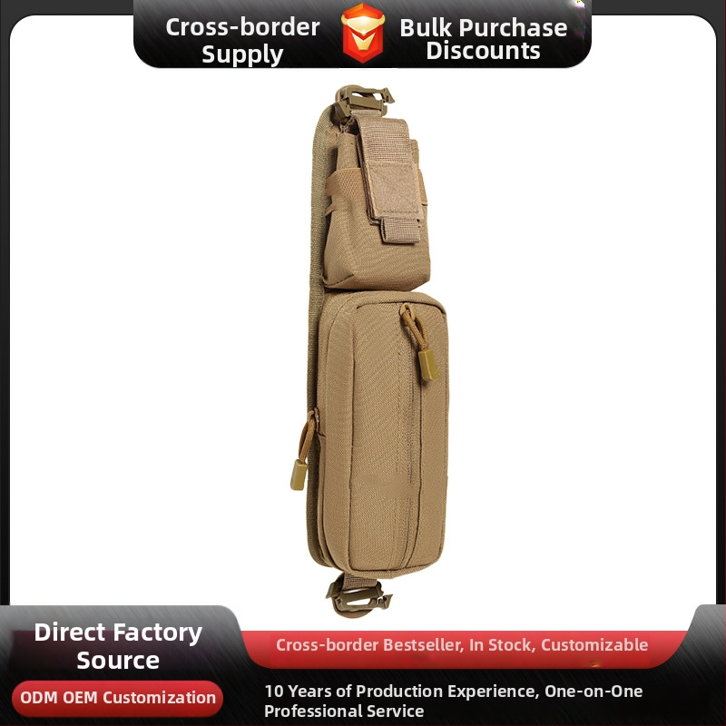 Baichuan Outdoor taktiskā mugursoma āra sportiem, universāla, neilons, izturīga pret nolietojumu, paplašināma, piemērota uzglabāšanai