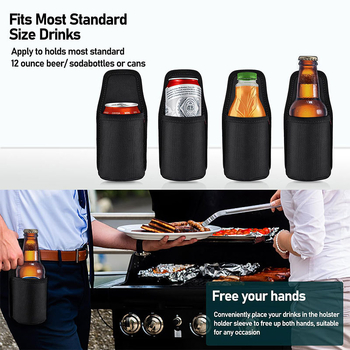 Deréktáska palacktartóval, Meili hardware accessories, Oxford anyag, uniszex, 2023 nyár, szabadtéri sportokra