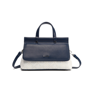 Miss Gail PU válltáska crossbody Guangxi Zhuang brokát hímzéssel, vízszintes négyszög alak, kapucsukás, belső cipzáras zseb