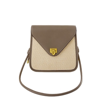 Crossbody torba od PU kože, horizontalni kvadratin oblik, unutarnji džep sa zipom, džep za telefon, poliester podstava