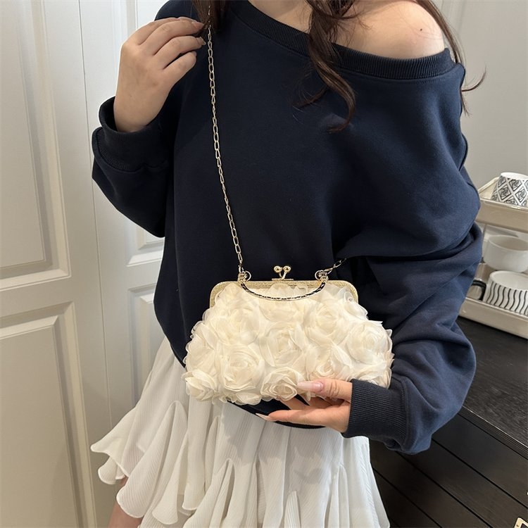 Crossbody torba od poliestera, oblik školjke, casual stil, zatvaranje zaklopkom, unutarnja kapsa sa zipom