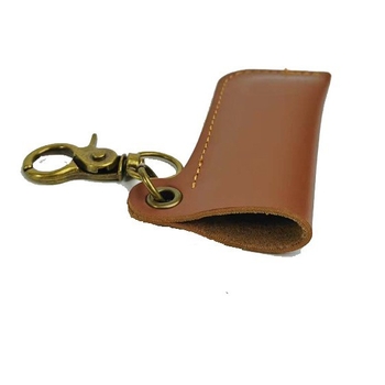 PU bőr öngyújtó tok kültéri használatra, övön hordozható, testreszabható logóval