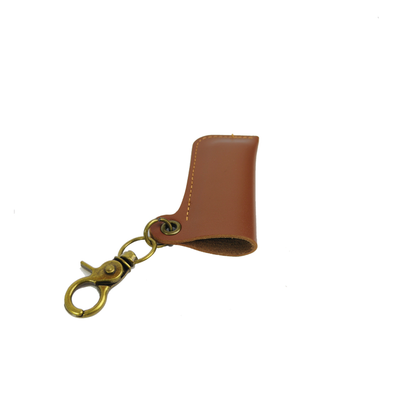 PU bőr öngyújtó tok kültéri használatra, övön hordozható, testreszabható logóval