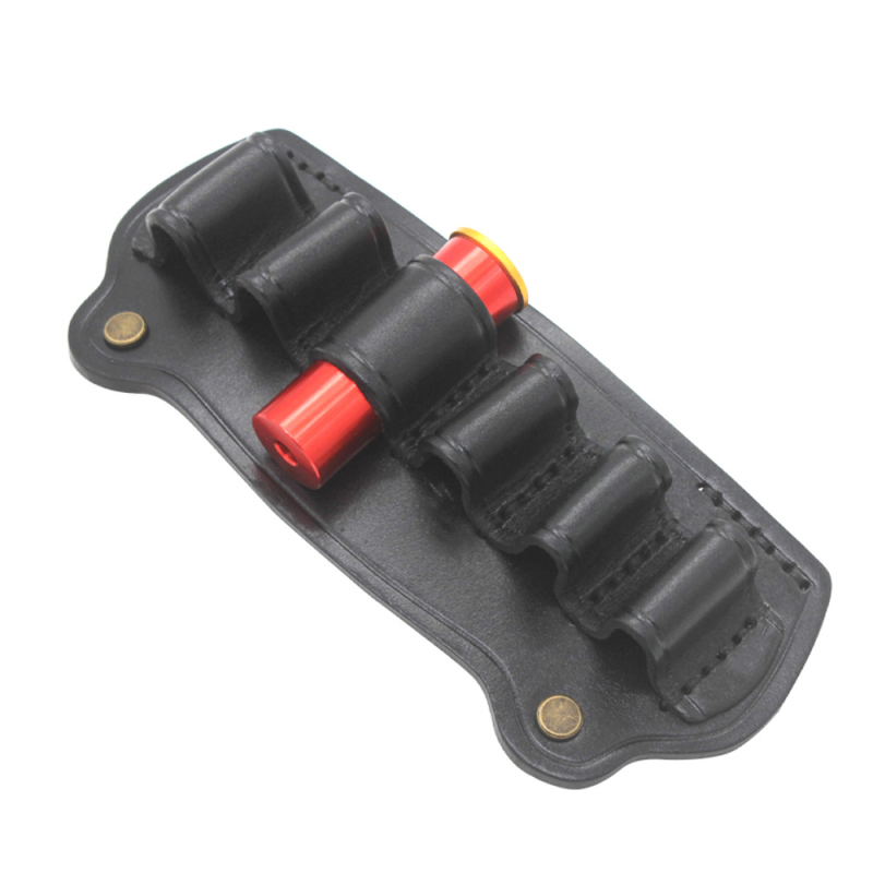 Kožna taktička torbica za čahure 12 kalibra, prijenosna, unisex, za vanjsku upotrebu, za odrasle