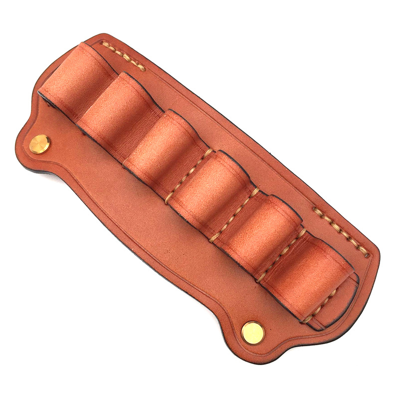 Kožna taktička torbica za čahure 12 kalibra, prijenosna, unisex, za vanjsku upotrebu, za odrasle