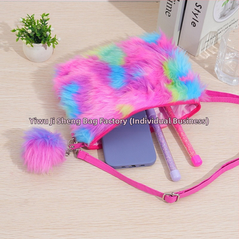 Geantă de umăr PU pentru fete, model tie-dye, căptușeală poliester, pentru copii de grădiniță, Primăvara 2024