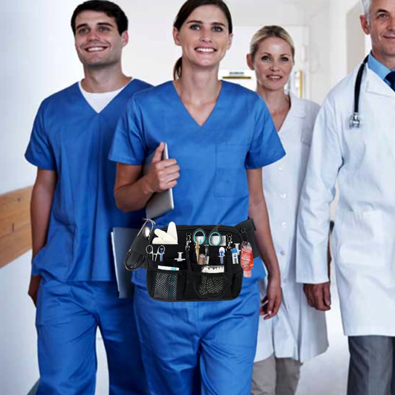 Prijenosna višenamjenska torbica za medicinske alate za medicinske sestre