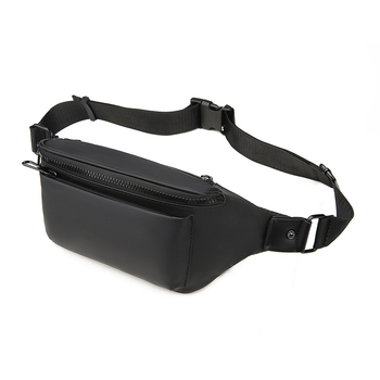 Feisha Borsetă de talie pentru bărbați, PU impermeabil, căptușeală poliester, toamnă 2023